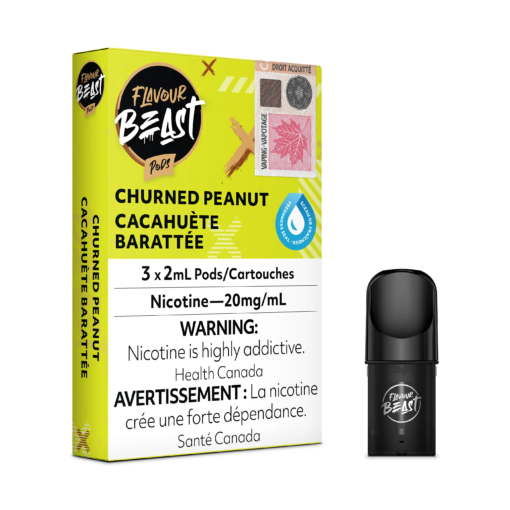 FlavourBeast_Pods_20mg_ChurnedPeanut