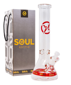 14 INCHES BEAKER BONG BY SOUL GLASS