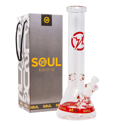 14 INCHES BEAKER BONG BY SOUL GLASS