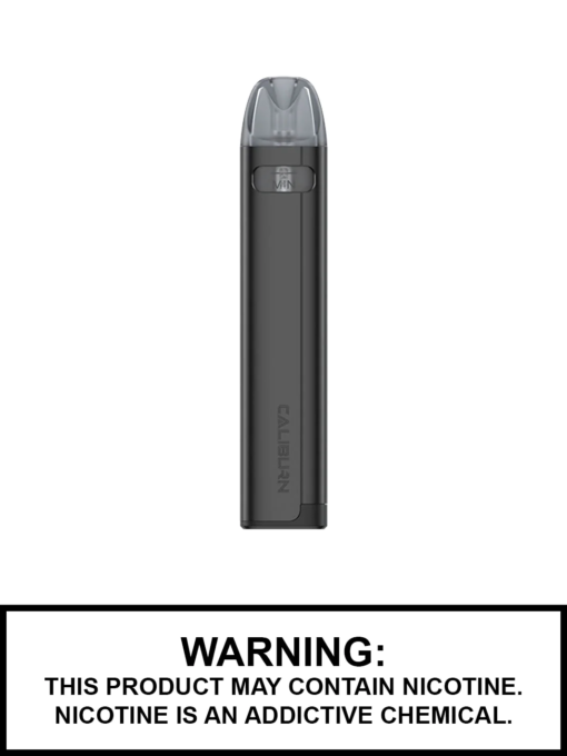 Uwell-Caliburn-A2S-Pod-System-Kit-Black-VapeandSmoke